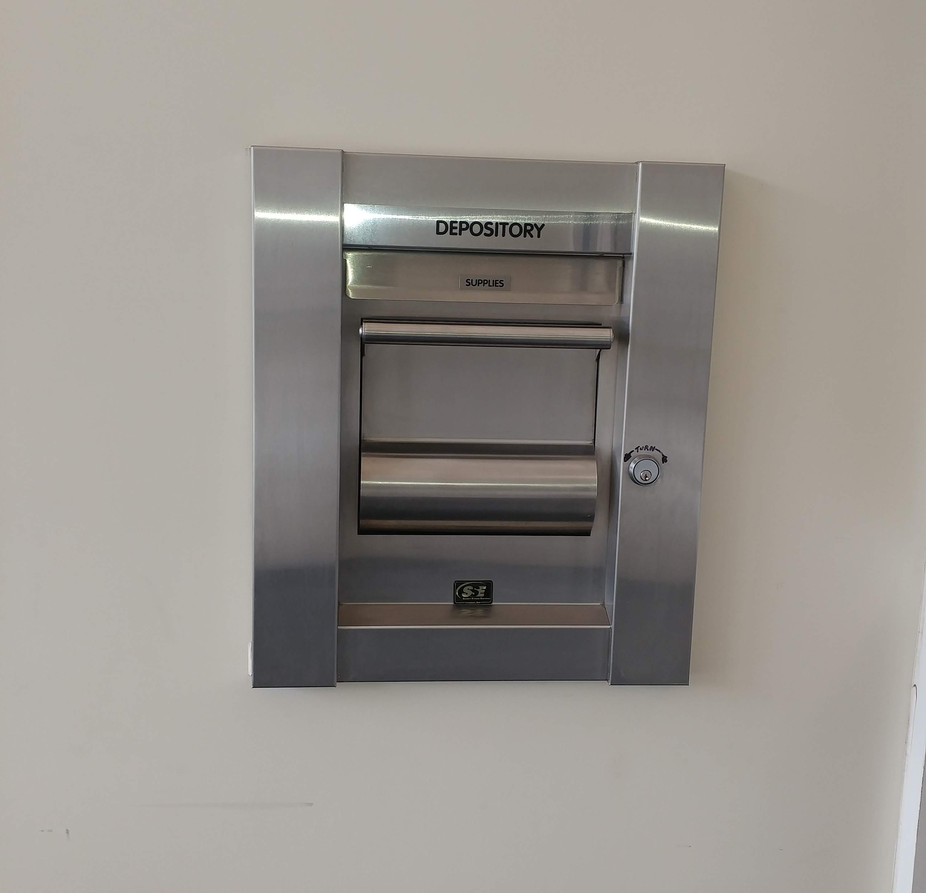 night deposit box at the gfcu north adams branch 