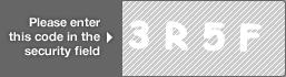 captcha code for visual authentication  number 3 letter R number 5 letter F