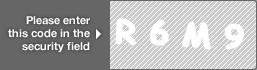 captcha code for visual authentication  letter R number 6 letter M number 9