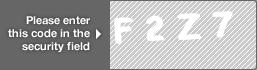 captcha code for visual authentication  letter F number 2 letter Z number 7