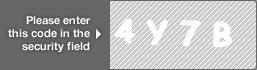 captcha code for visual authentication  number 4 letter Y number 7 letter B