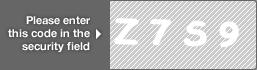 captcha code for visual authentication  letter Z number 7 letter S number 9