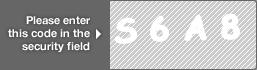 captcha code for visual authentication  letter S number 6 letter A number 8