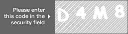 captcha code for visual authentication  letter D number 4 letter M number 8