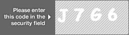 captcha code for visual authentication  letter J number 7 letter G number 6