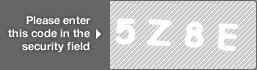 captcha code for visual authentication  number 5 letter Z number 8 letter E