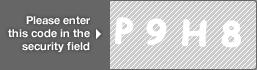 captcha code for visual authentication  letter P number 9 letter H number 8
