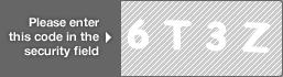 captcha code for visual authentication  number 6 letter T number 3 letter Z