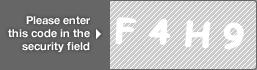 captcha code for visual authentication  letter F number 4 letter H number 9