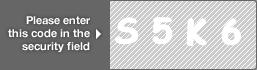 captcha code for visual authentication  letter S number 5 letter K number 6