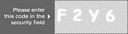 captcha code for visual authentication  letter F number 2 letter Y number 6