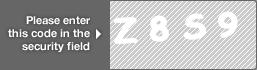 captcha code for visual authentication  letter Z number 8 letter S number 9