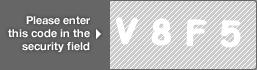 captcha code for visual authentication  letter V number 8 letter F number 5