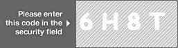 captcha code for visual authentication  number 6 letter H number 8 letter T