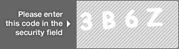captcha code for visual authentication  number 3 letter B number 6 letter Z
