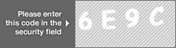 captcha code for visual authentication  number 6 letter E number 9 letter C