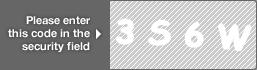 captcha code for visual authentication  number 3 letter S number 6 letter W