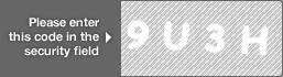 captcha code for visual authentication  number 9 letter U number 3 letter H