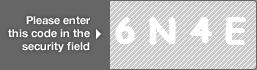 captcha code for visual authentication  number 6 letter N number 4 letter E