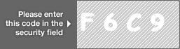 captcha code for visual authentication  letter F number 6 letter C number 9