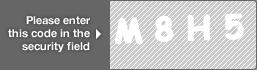 captcha code for visual authentication  letter M number 8 letter H number 5