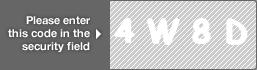 captcha code for visual authentication  number 4 letter W number 8 letter D
