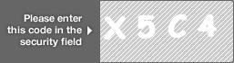 captcha code for visual authentication  letter X number 5 letter C number 4