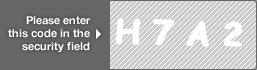 captcha code for visual authentication  letter H number 7 letter A number 2