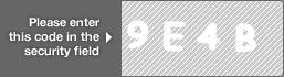 captcha code for visual authentication  number 9 letter E number 4 letter B