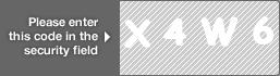 captcha code for visual authentication  letter X number 4 letter W number 6