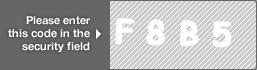 captcha code for visual authentication  letter F number 8 letter B number 5