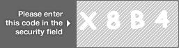captcha code for visual authentication  letter X number 8 letter B number 4