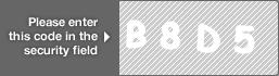 captcha code for visual authentication  letter B number 8 letter D number 5