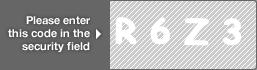 captcha code for visual authentication  letter R number 6 letter Z number 3