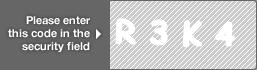 captcha code for visual authentication  letter R number 3 letter K number 4